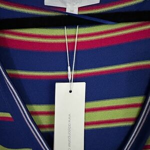 Colorful Striped mini dress